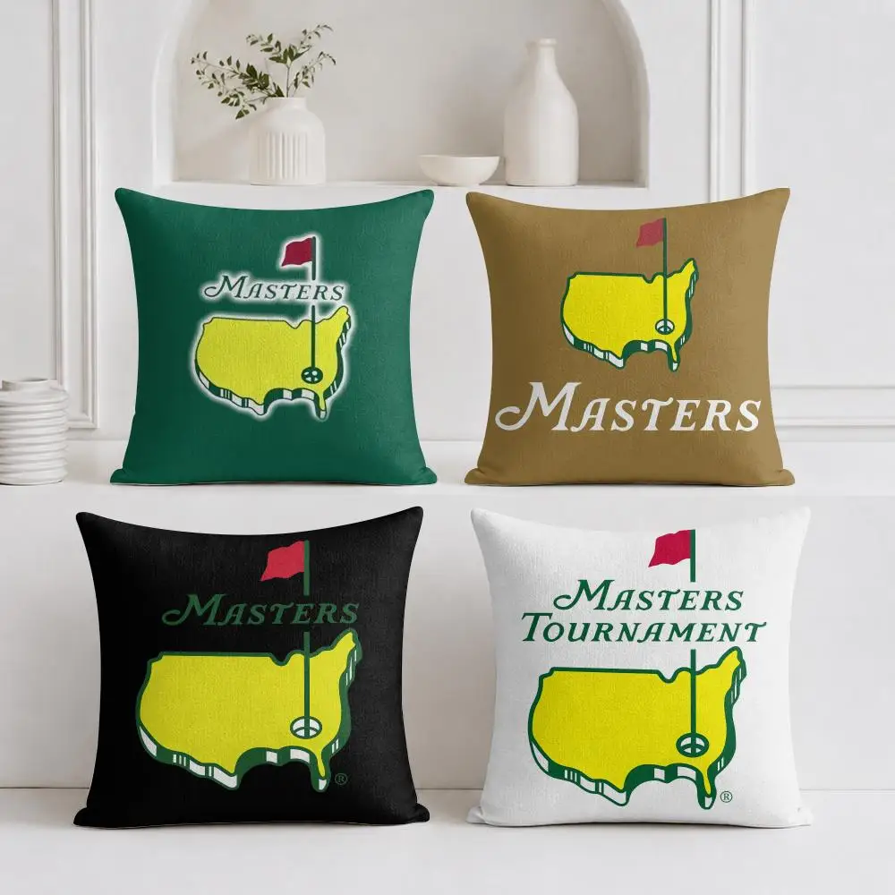 The M-Masters Cushion Cover Plush Fabric Soft Double-Sided Printed Sofa Warm Winter Home Gift Pillow Cover