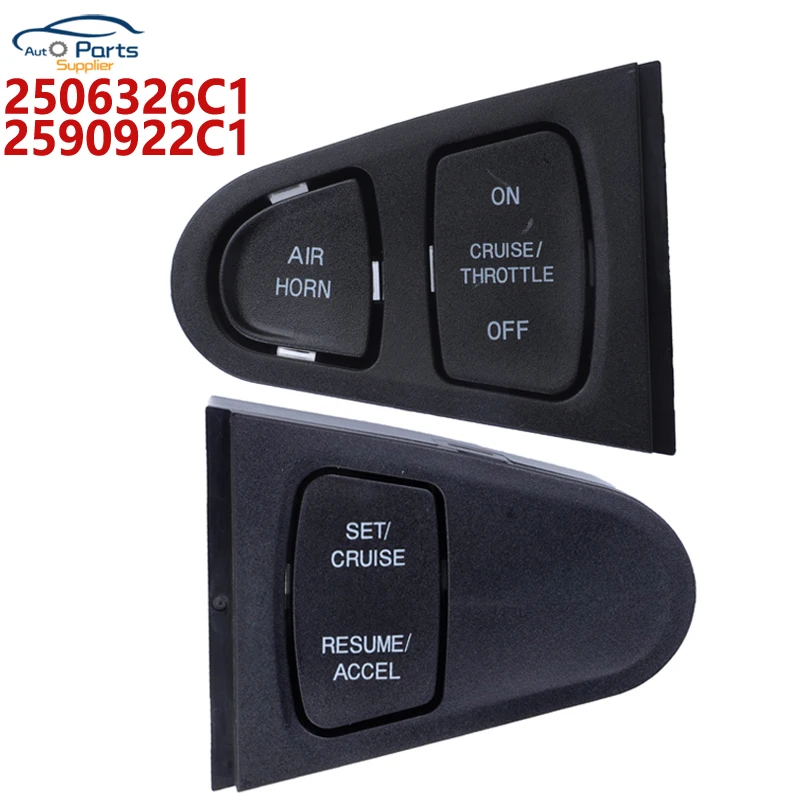 Nuevo 2506326 C1 2590922 C1 Interruptor de control de crucero del interruptor del volante del coche del lado izquierdo/derecho para camión internacional