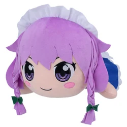 Cute Japan Anime Touhou Project Izayoi Sakuya Big Laying Down Plush Plushes Stuffed Pillow Cushion Doll Toy Kids Gifts 40cm