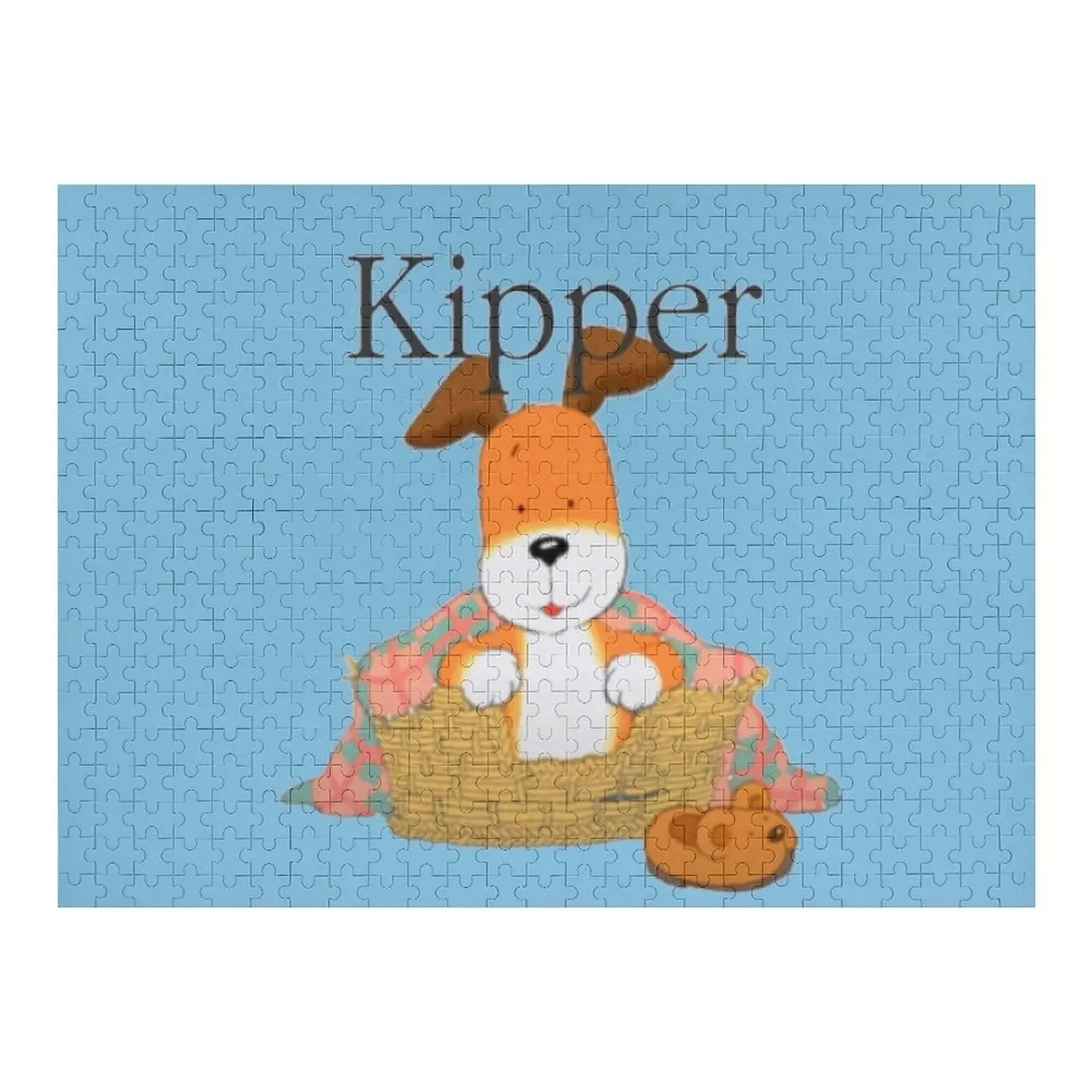 

Kipper The Dog - детский ТВ-головоломка в стиле ретро, персонализированный подарок для женатых, подарочная головоломка для детей на заказ