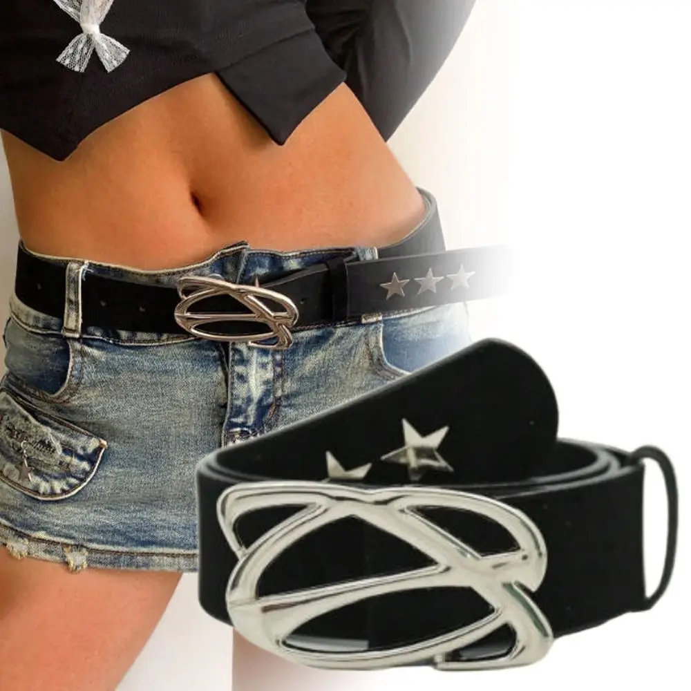 

Модный замшевый ремень Y2K класса люкс, универсальный женский пояс для джинсов, пальто, юбок, декоративный аксессуар