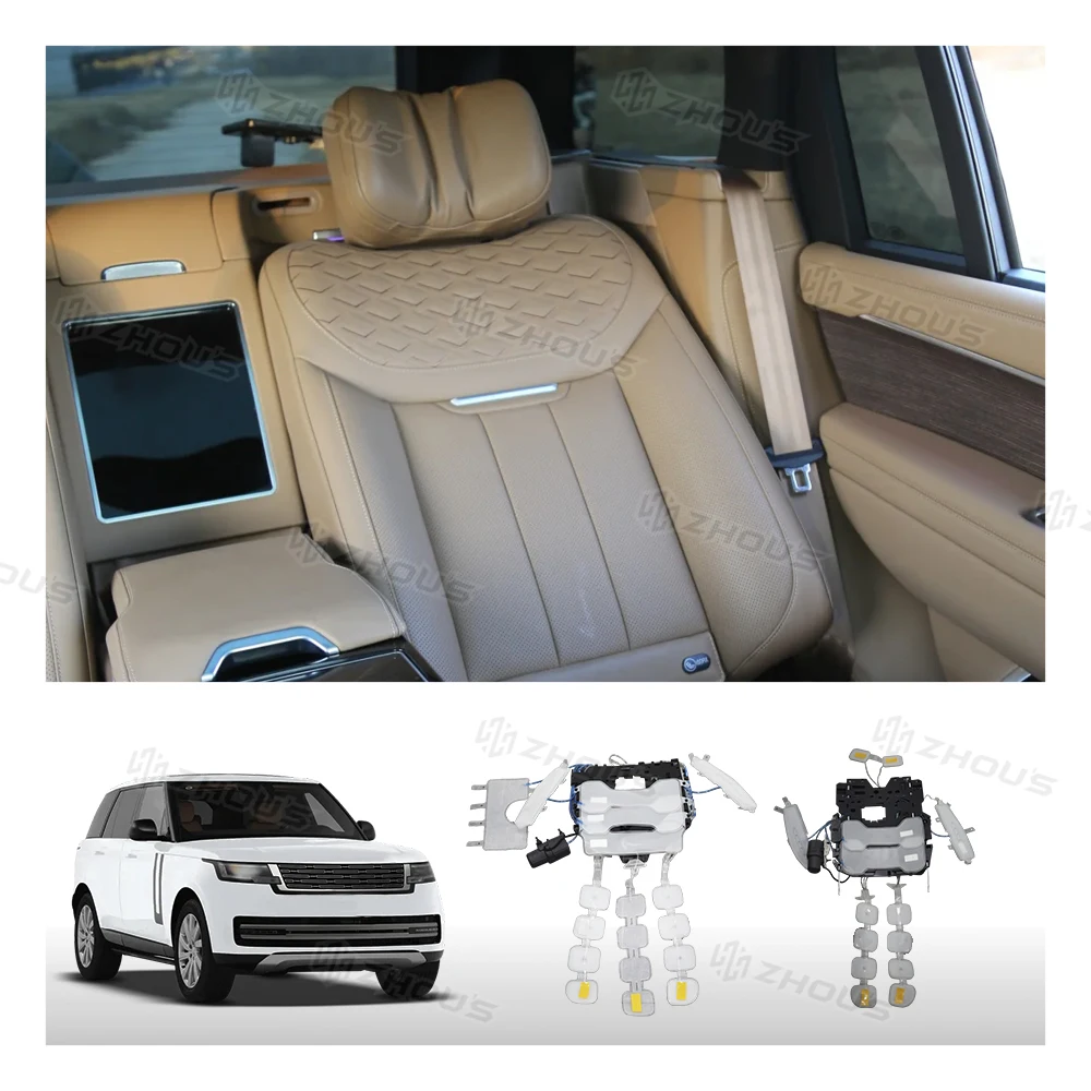 Zhous Design 2025 New Arrivals Auto Accessories Car Parts Interior Original Car Seat Massage Cushion for Range Rover