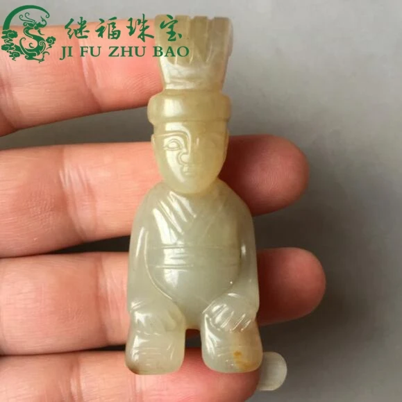 

Lao Xiu kneels with human hands, antique old objects meet nobles, and Xiu nobles pendant