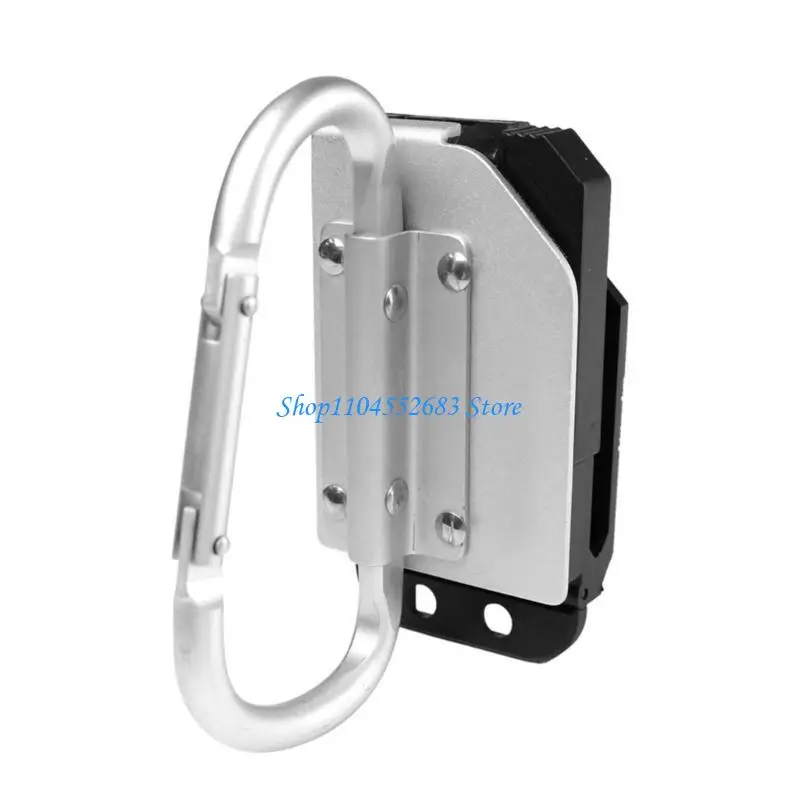 Y6GD Clip On Tool Belt Drill Holder Holsters Tool Belt Clip Tape Measure Holder for Impact Drill Eletric Drill Clip Adjustable