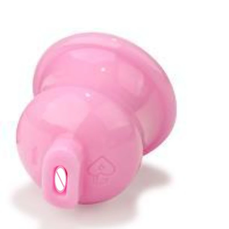 Men'S Small Lid Chastity Lock Fake Women Cb Chastity Device Embedded Cock Cage Invisible Lock Seat Lightweight Chastity Lock