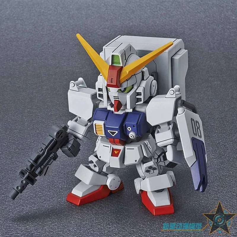 Bandai Kids Assembled Toys Robot Model SDCS 11 BB Warrior Gundam Ground Type RX-79 G Anime Action Figures Toys Christmas Gifts