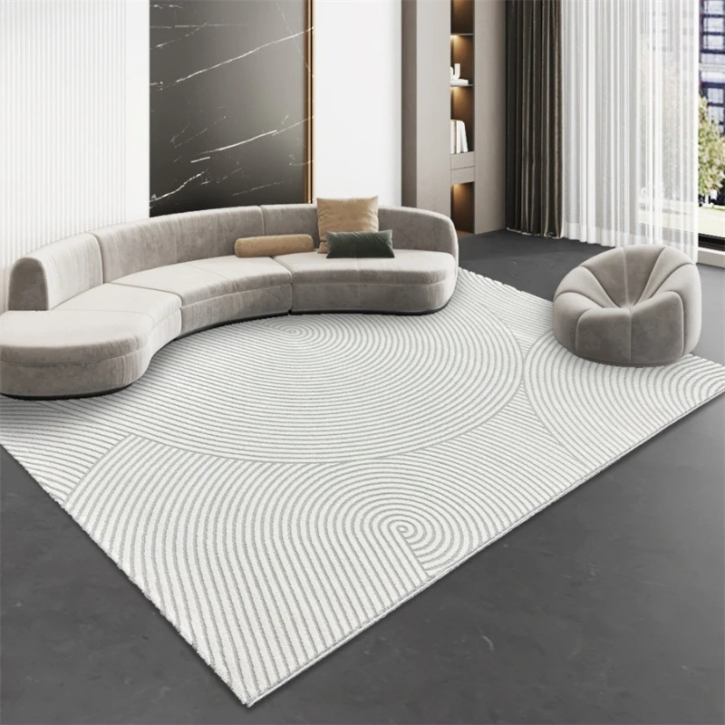 

Modern minimalist carpet mat, light luxury bedroom bedside blanket in the living room