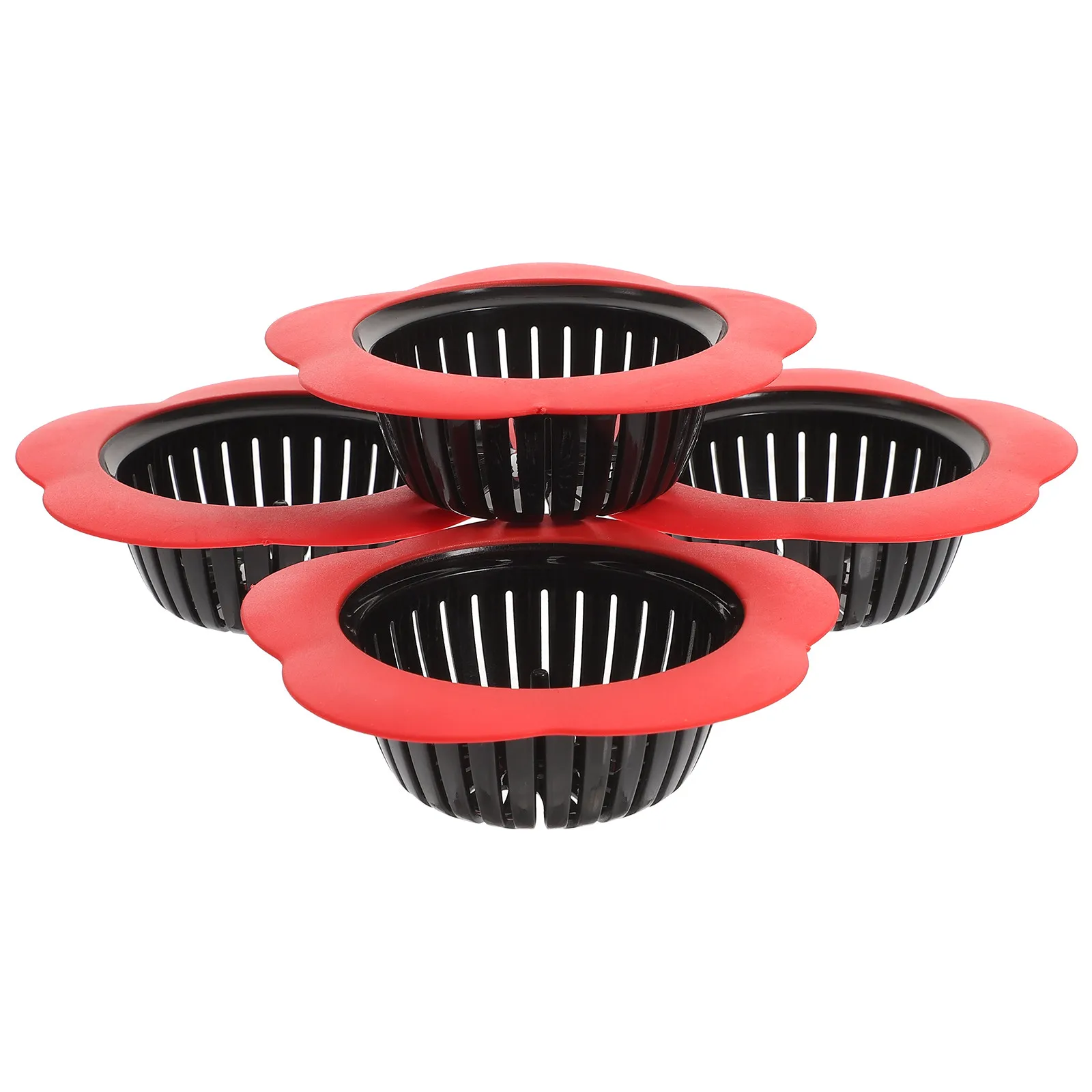 

4Pcs Premium Kitchen Sink Drain Strainer Large Wide Rim Filter for Home Use Prevents Clogs from Hair and Debris Easy Install
