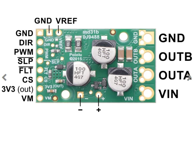 

Pololu G2 High-Power Motor Driver 18v25 2994