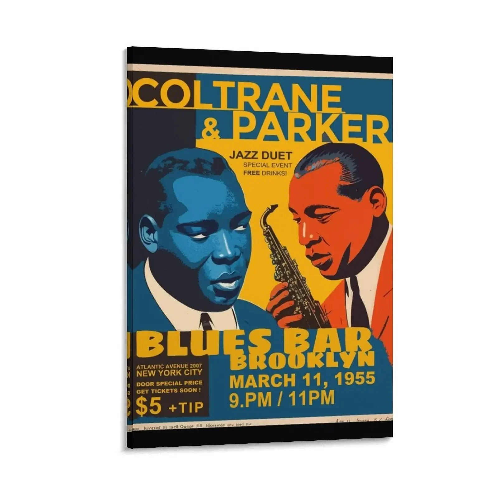 

Jazz poster Canvas Painting home decorations vintage home decor anime room decor