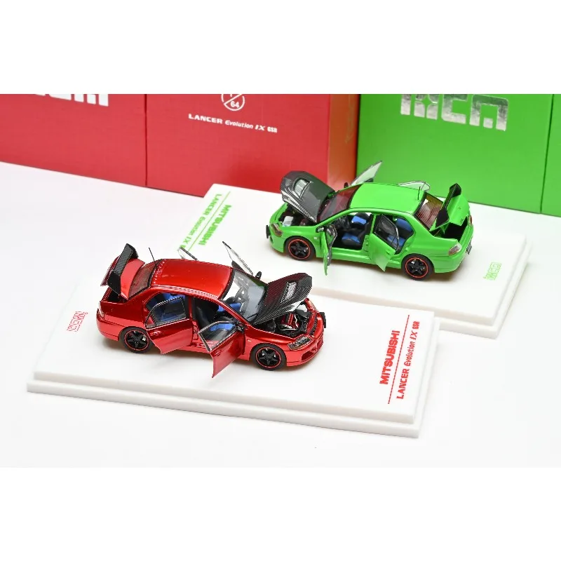 Limited iHCM 1:64 alloy Mitsubishi Evo 9 generation MITSUBISHI mini car model collection item adult figurine boy's gift