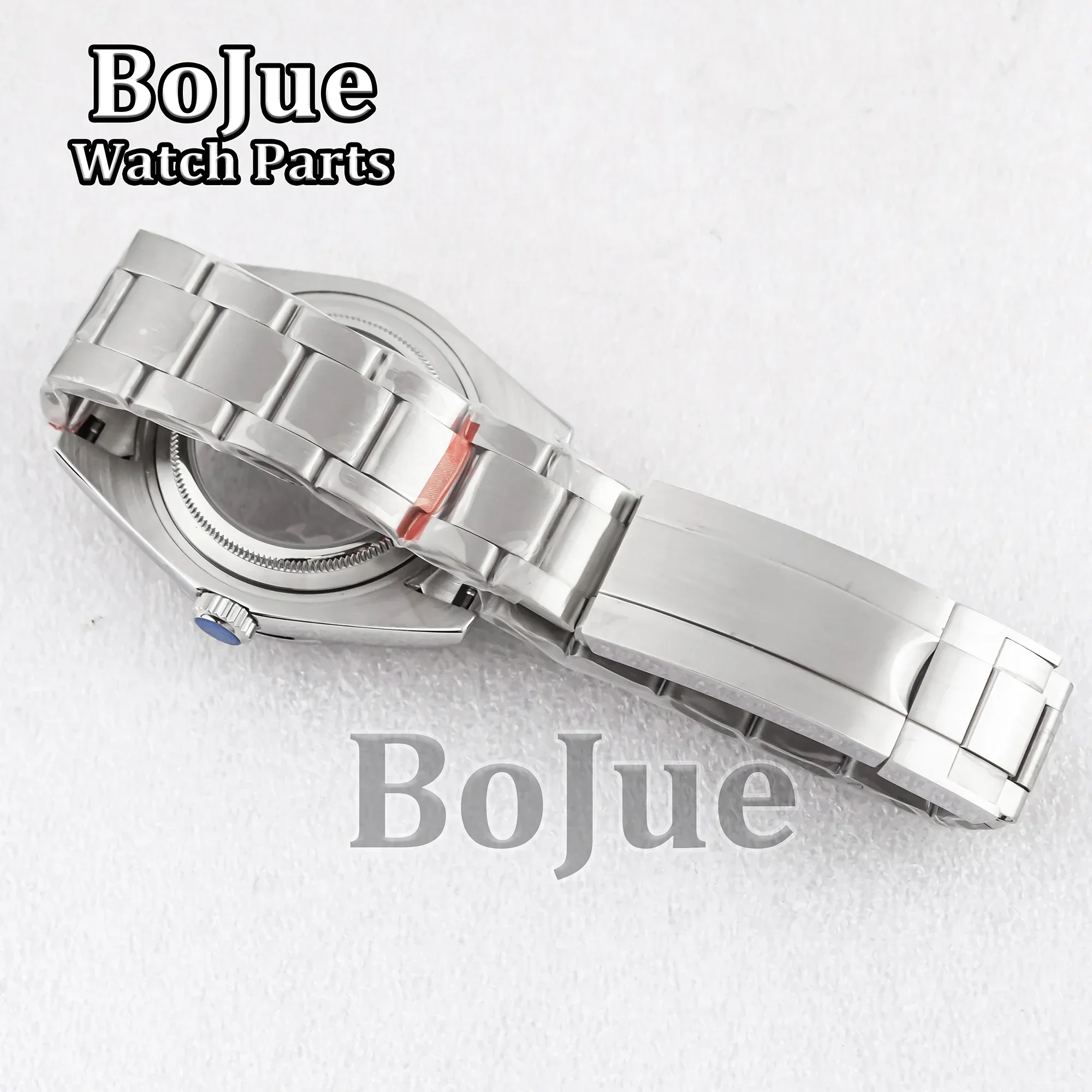 Caja de reloj de 36/39mm, correa de ostra, pulsera de cristal de zafiro para Datejust Seiko Nh34 Nh35 Nh36, esfera de movimiento, piezas para hombres