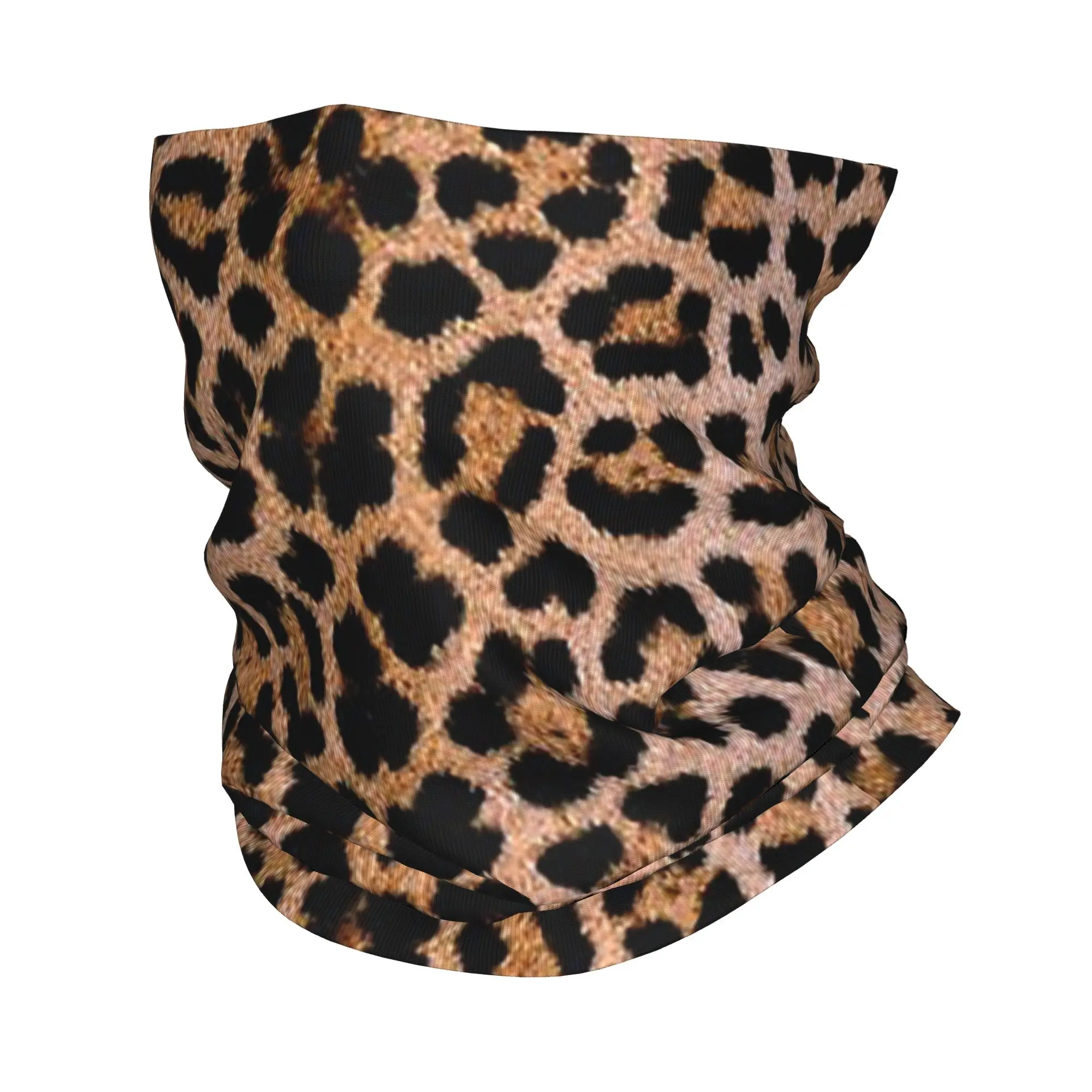 

Бандана с леопардовым принтом и принтом гепарда, маска на шею, шарф, многофункциональная повязка на голову для езды на велосипеде, унисекс, для взрослых, моющаяся