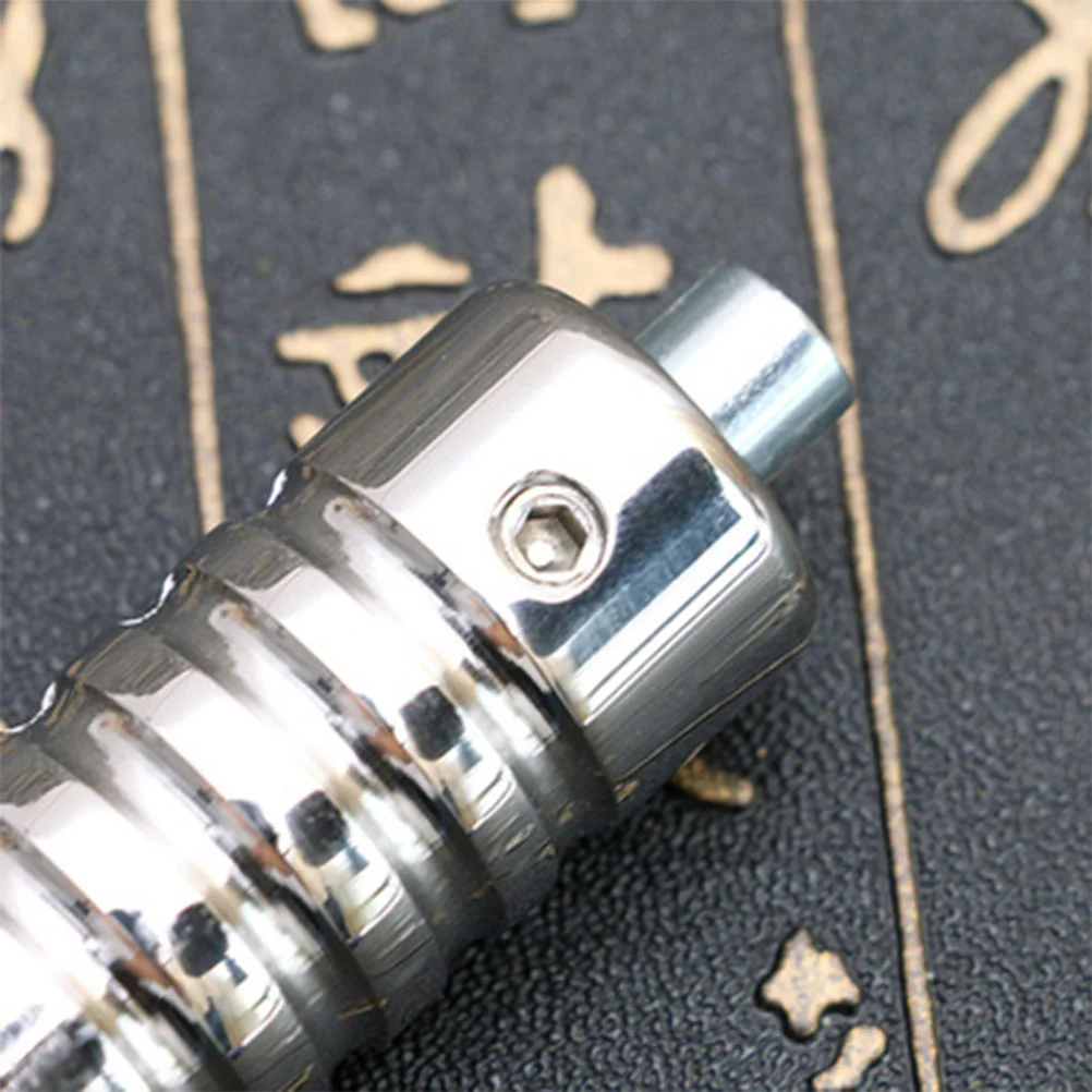 

Держатель для тату-машины из нержавеющей стали, утолщенный самоблокирующийся противоскользящий дизайн, многоразовая стерилизуемая прочная ручка, трубка