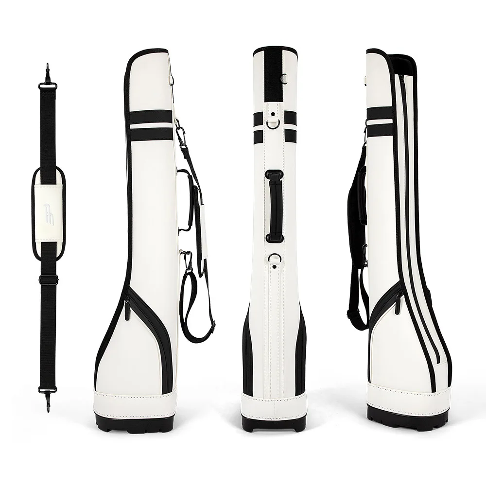 PLAYEAGLE Portable Golf Club Bag Gun Bag Light Luxury Waterproof Small Golf Bag Can Hold 5-6 Clubs