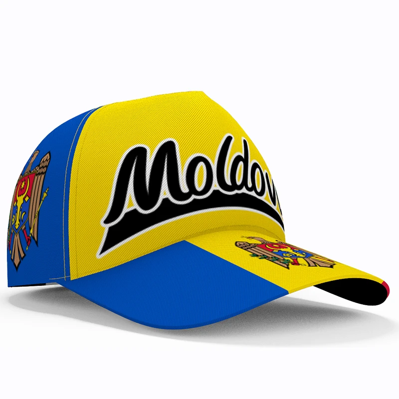 

Moldova Baseball Caps Free Custom Made Name Team Logo Md Hats Mda Country Fishing Travel Moldovan Nation Republic Flags Headgear