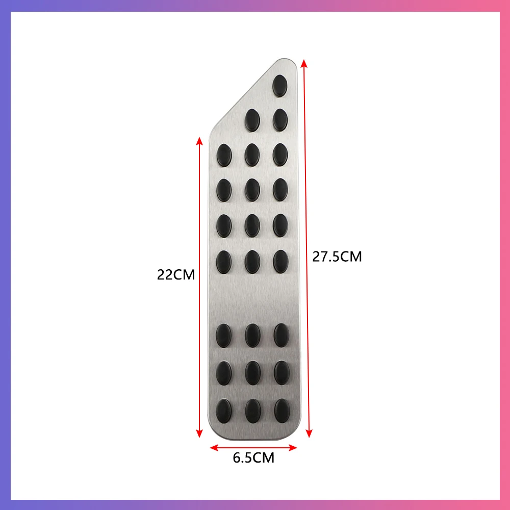 مسند سيارة دواسة لسيارة شيفروليه كروز سيدان هاتشباك 2009-2014 أوبل موكا 2013-2015 أسترا جي إنسيجنيا دواسات من الفولاذ المقاوم للصدأ الميت