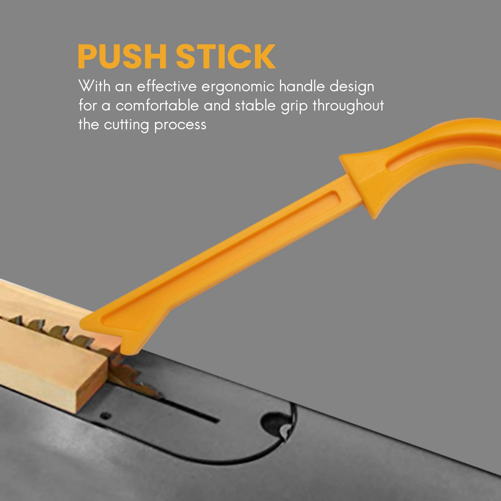 

AT53 4Pcs Steady Jointers Table Saw Grip Push Stick Set Safety Block Woodworking Tool Push Stick Woodworking Wood Saw Pusher