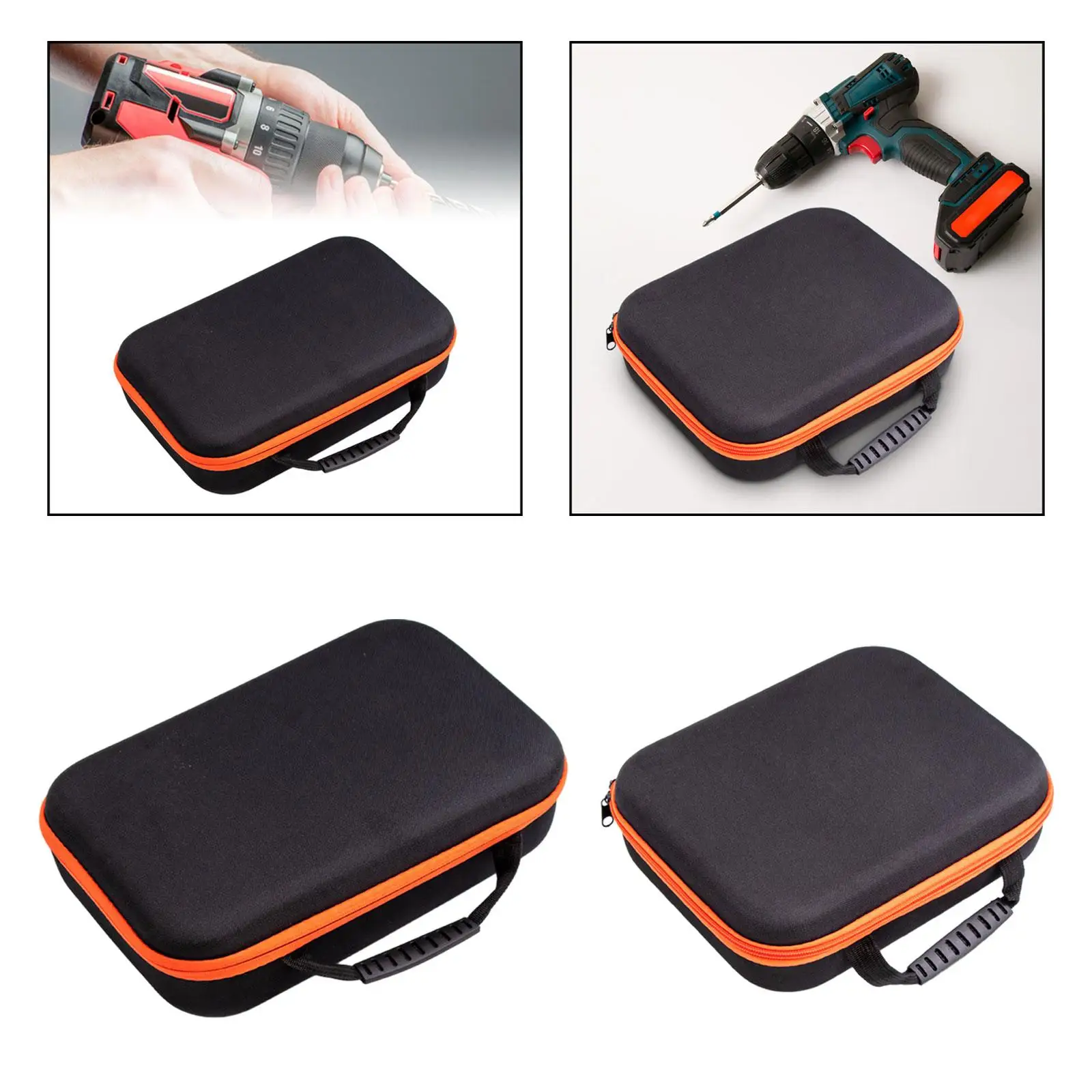 Electric Drill Carry Bag Tool Storage Box Electrician Hardware Accessories