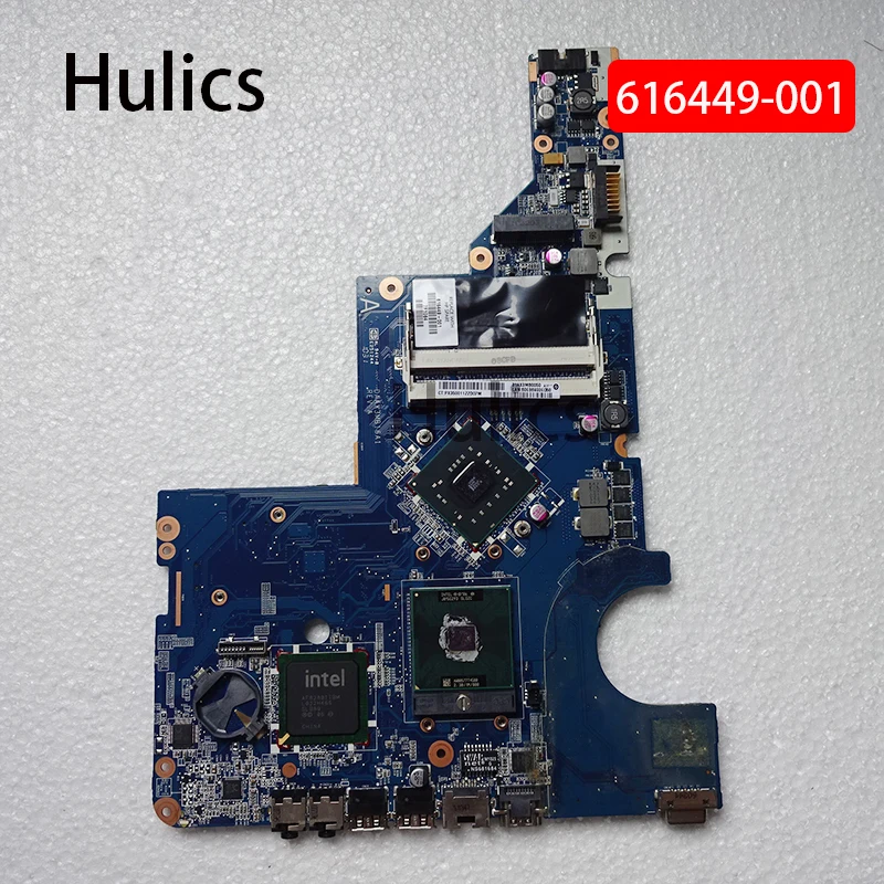 

Материнская плата Hulics б/у 616449-001 для ноутбука HP CQ42 CQ62 G72 G62, материнская плата для ноутбука GL40, материнская плата DAAX3 DAAX3MB16A1 616449