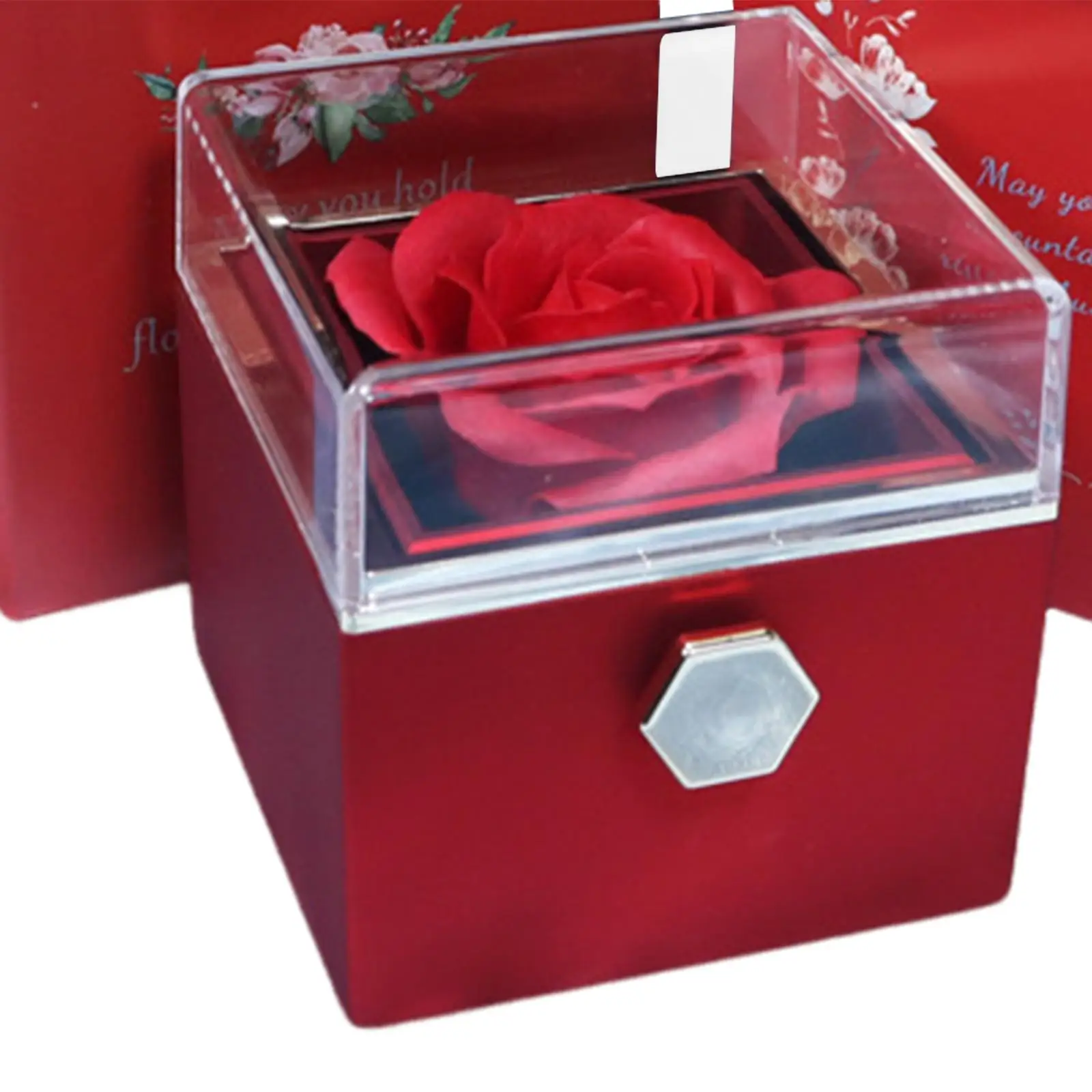 صندوق هدايا المجوهرات الوردية، حامل عرض المجوهرات، صندوق التعبئة لعيد الأم، حفل عيد الحب، الذكرى السنوية، عيد الشكر #4