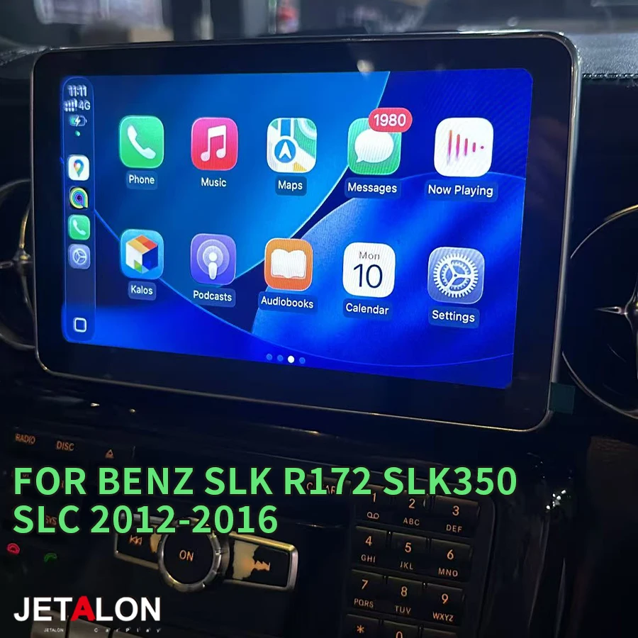 For Benz SLK R172 SLK350 SLC 2012-2016 Android14 Car Radio Stereo 4G GPS Carplay Navigation Muiltimedia Video Player Head Unit