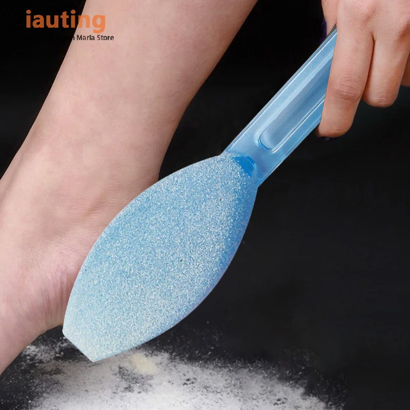 Double Sides Foot File Rasp Pedicure Tools Dead Skin Callus Remover Plastic Handle Scrubber Brush Feet Care Tools Pedicure Tools