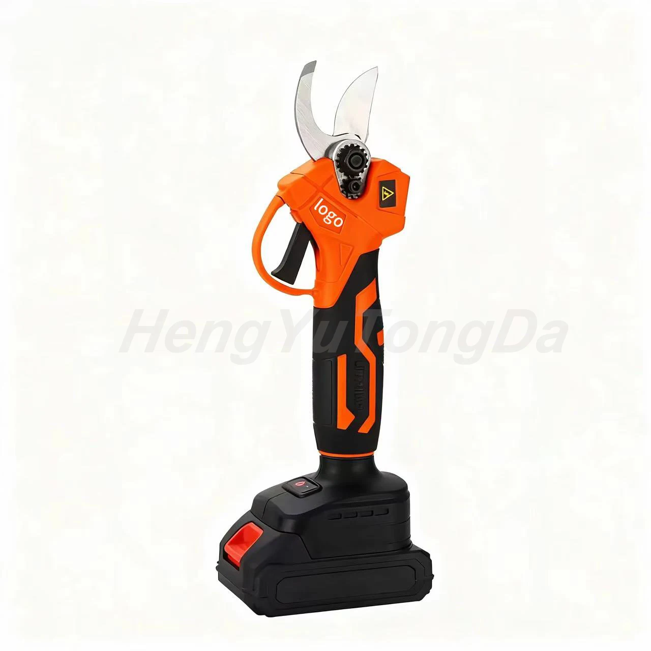 Custom 21V High Quality Cordless Electric Pruning Shears Butterfly Structure 40mm Cutting Capacity Rubber Handle For Garden Indo