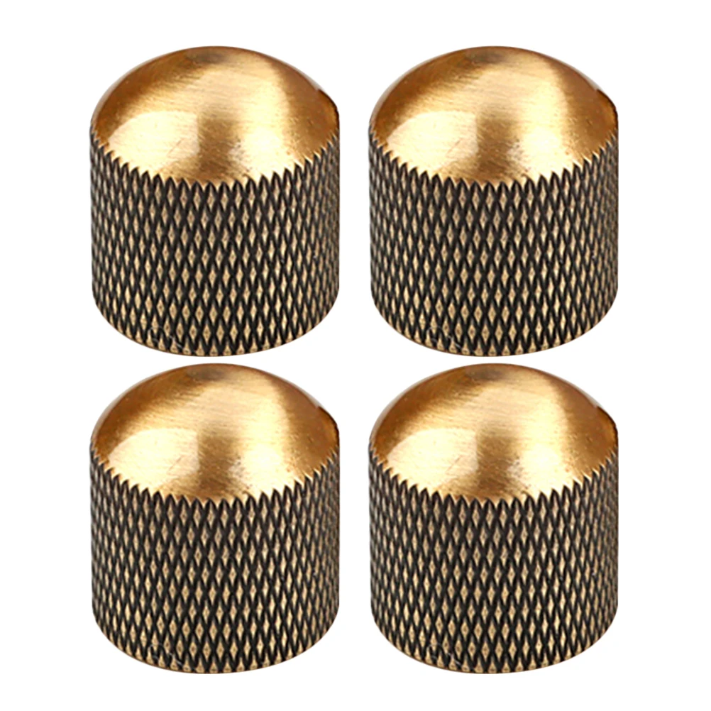 

4 Pcs Electric Guitar Knob Volume Tuning Tone Buttons Control Knobs