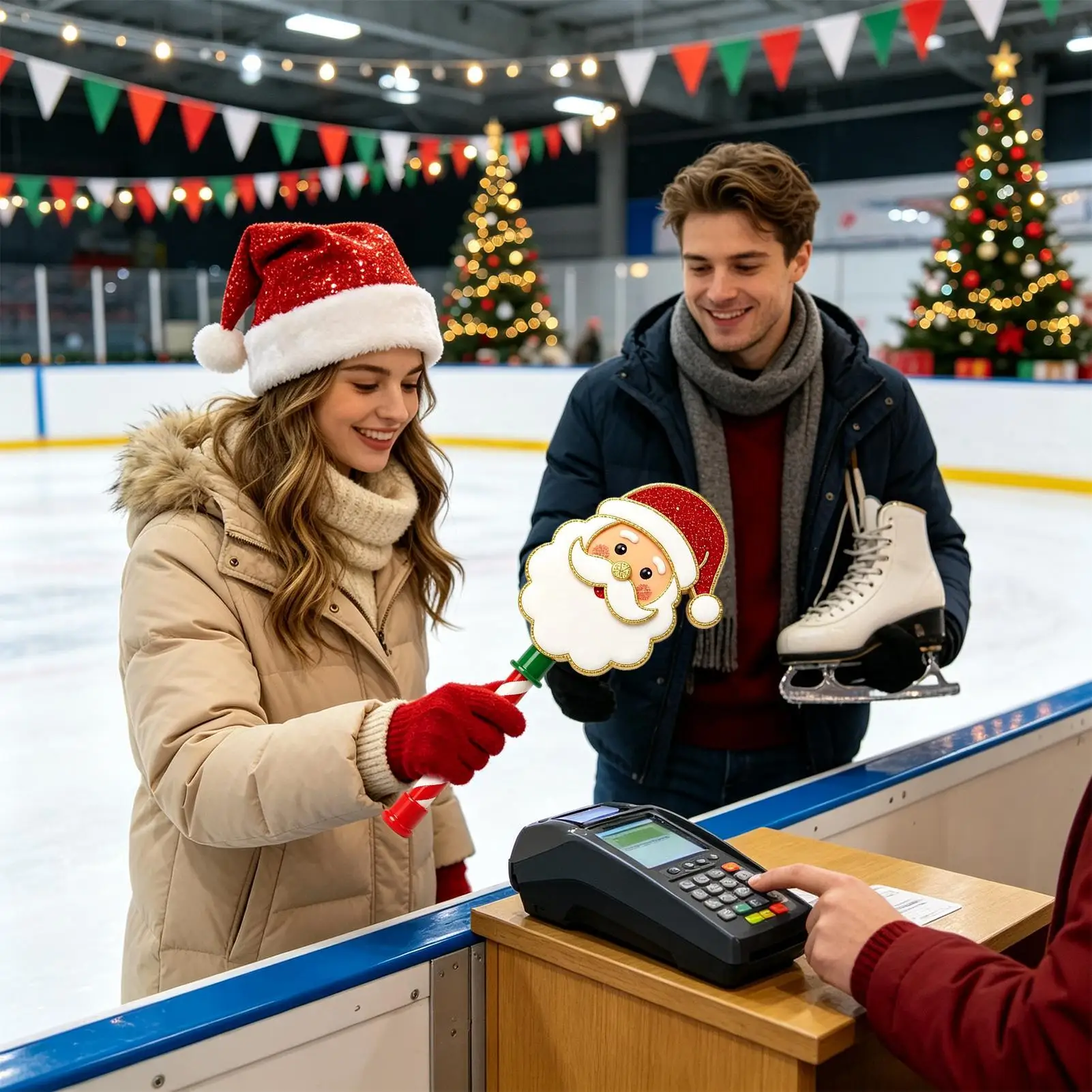 Tap Wand Credit Card Funny Portable Contactless Payment Party Supplies Holiday Tap To Pay Card Wand For Outdoor Shopping Mall