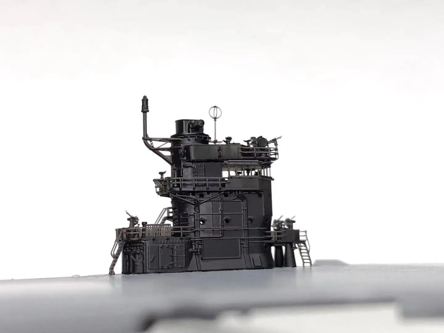 1/700 IJN War Ships Akagi Aircraft Carrier Bridge & Observation Equipment 3D Print Upgrade Parts IJN70150