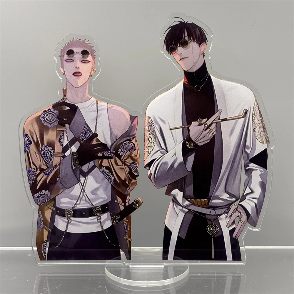 BL  Anime 19 Days 15cm Acrylic Figure Stand Model Toys Old Xian Hetian Jian Yi Character Desk Decoration Cosplay Fans Collestive