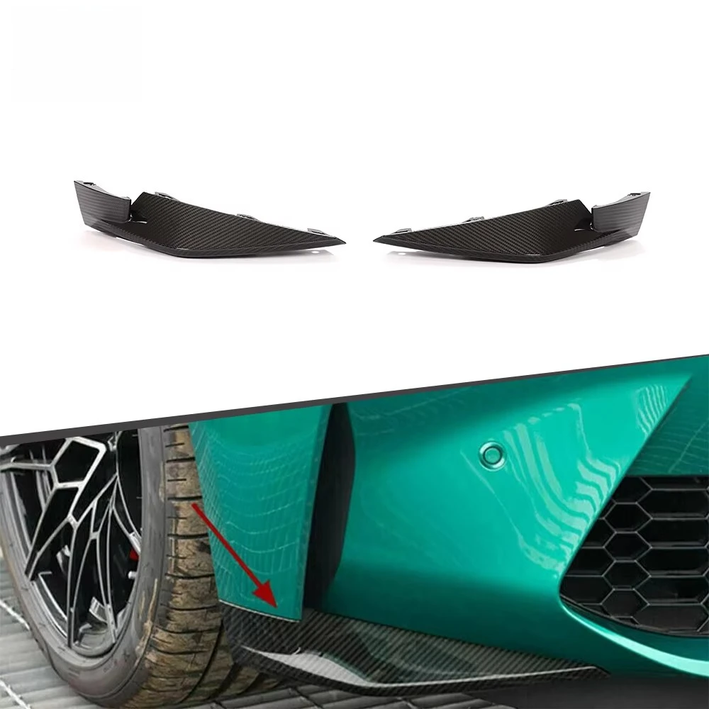 

High Quality Dry Carbon Fiber OEM Type Front Bumper Splitter Fit For Bmw G80