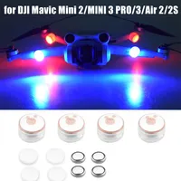 2/4pcs Night Flying Signal Strobe LED Flash Lights for DJI NEO/Mavic 3/Air 2/2S/Mini 3 PRO/2 Pro Zoom FPV Drone Accessory