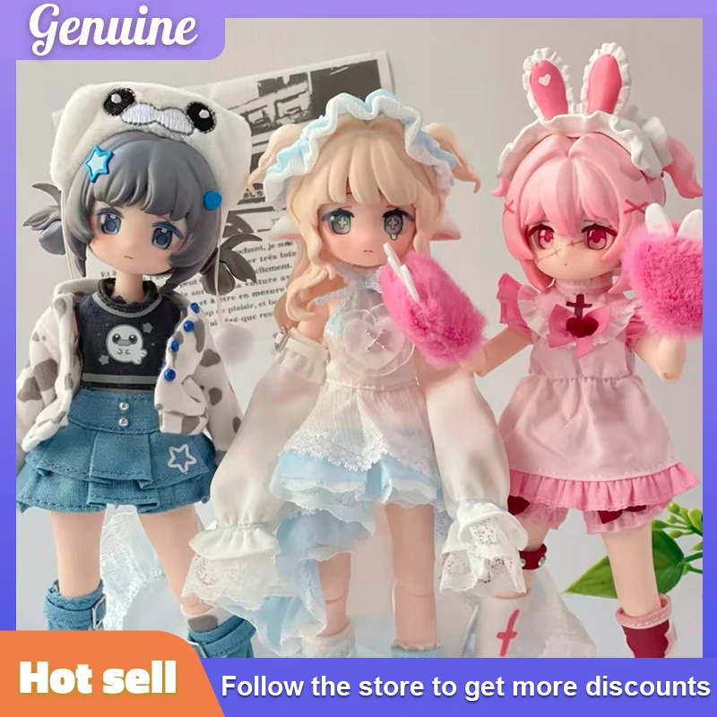 Freedom Claim – boîte aveugle électronique série animal de compagnie mignon, poupée articulée BJD 1/12, boîte mystère tendance, modèle de jouet, cadeau d'anniversaire pour filles