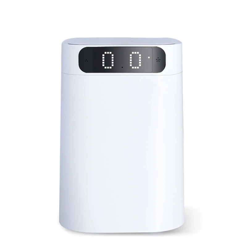 Smart intelligent induction self changing bag self sealing sensor bin trash can garbage bin kitchen waste bin