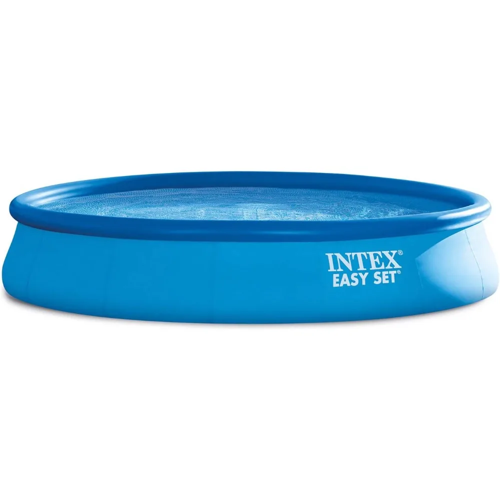 Intex 28167EH 15 Foot X 33 InchBlue Easy Set Pool Divano Gonfiabile Spiaggia  Blow Up Bed