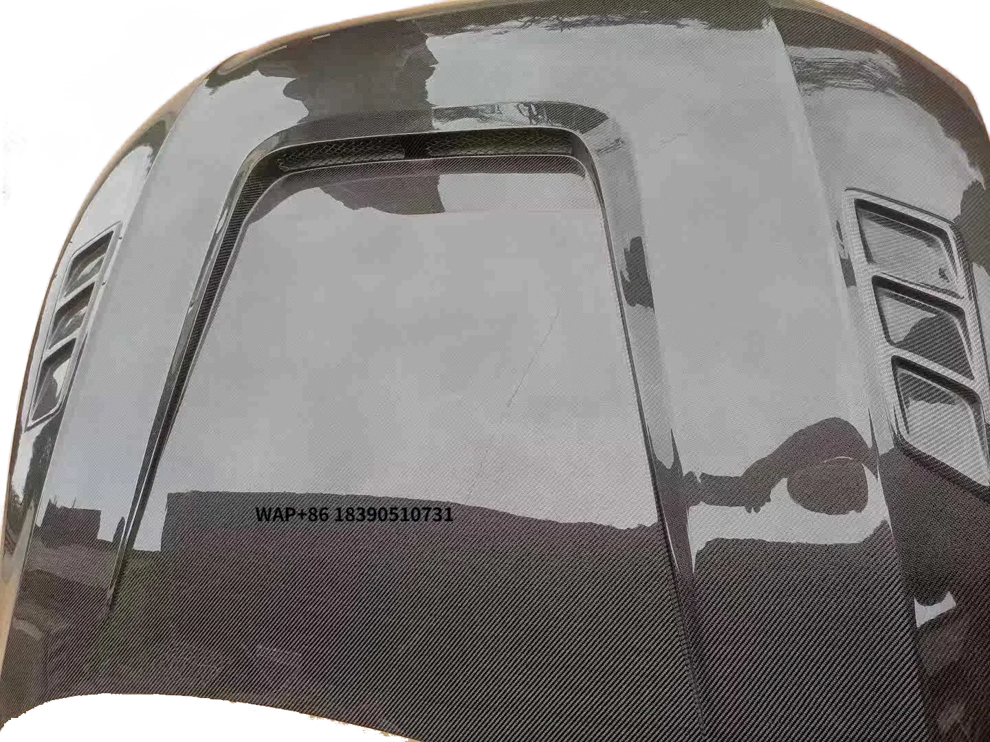 

High Quality Carbon Fiber Engine Hood Vent Car Bonnet for A5 S5 RS5
