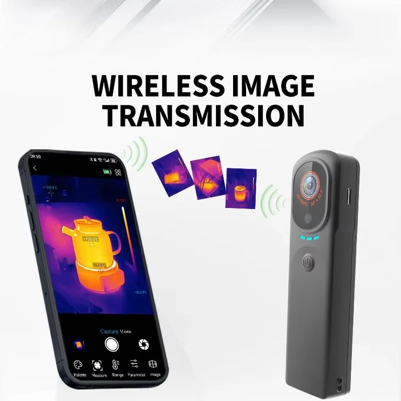 25Hz Refresh Rate YXW256 Infrare Thermal Imager Camer for Mobile Phone Repair,Inspect Underfloor Heating System,Portable
