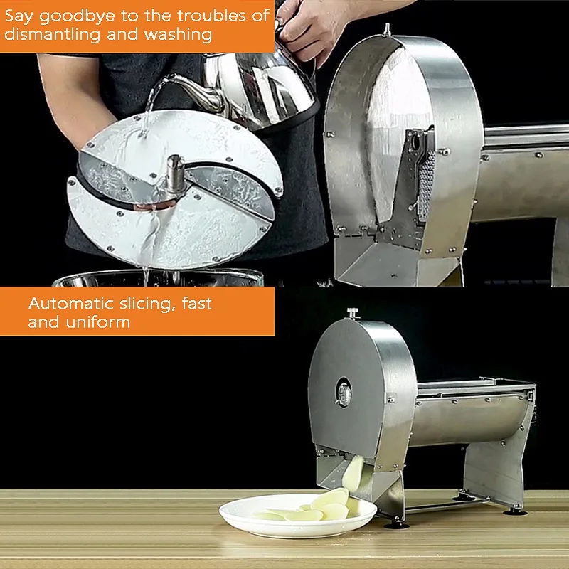 قطاعة خضراوات متعددة الوظائف، قطاعة بطاطس تجارية أوتوماتيكية بالكامل، قطاعة خضروات وفواكه كهربائية