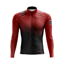 New Pro Race Winter Cycling Jerseys Men's Thermal Fleece Maillot Clothing Colorful RIGHTTRACK Outdoor Road Bike Apparel