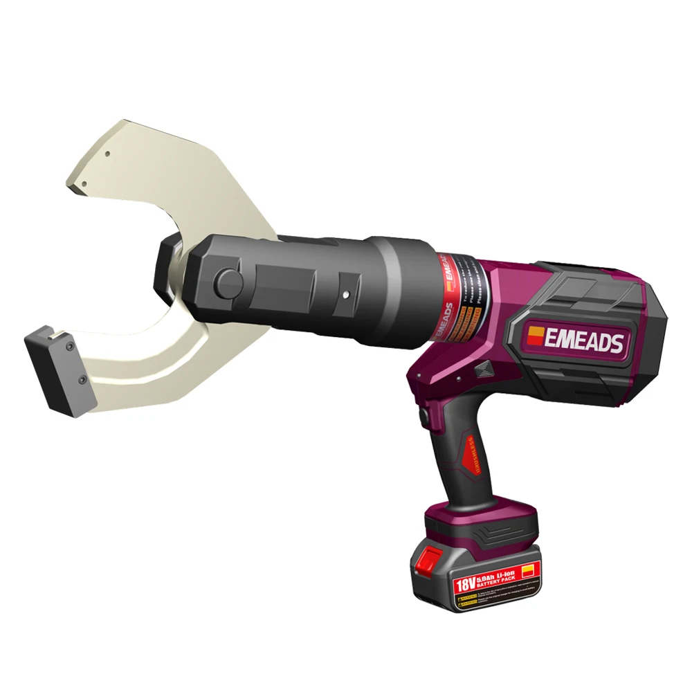 EMEADS EBS120C 25T High Quality Electric Battery Cutting Tool Copper Cordless Cable Cutter Customized Voltage