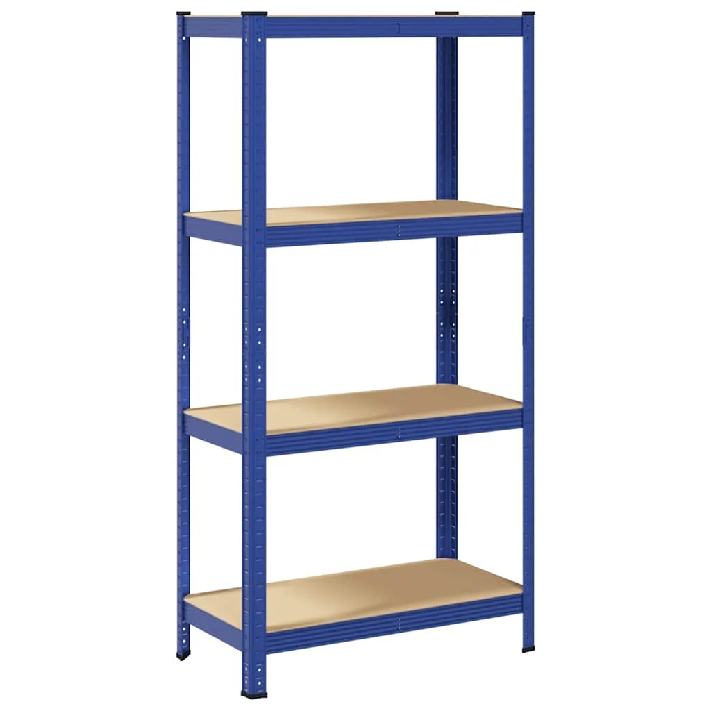 Metal Storage Rack of Galvanized Steel 4 Tier Storage Shelving Unit Modular, Adjustable Shelves, Storage Room, Garage，Kitchen