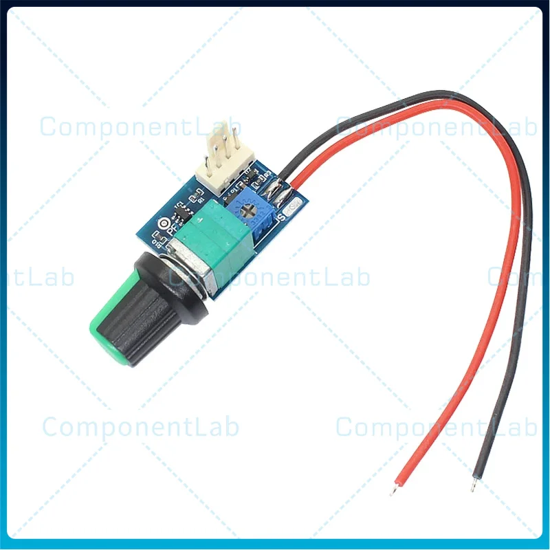 

Комплект из 2 шт. контроллеров скорости вентиляторов DC12V с ручным управлением, четырехпроводным подключением и ШИМ-управлением, с выключателем для контроля, снижения шума и охлаждения