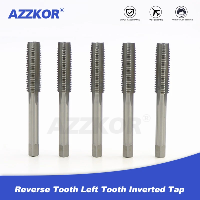 

Reverse Tooth Left Tooth Inverted Tooth American Standard Tap 1/4 5/16 3/8 1/2 5/8 7/8 3/4 1 Inch AZZKOR