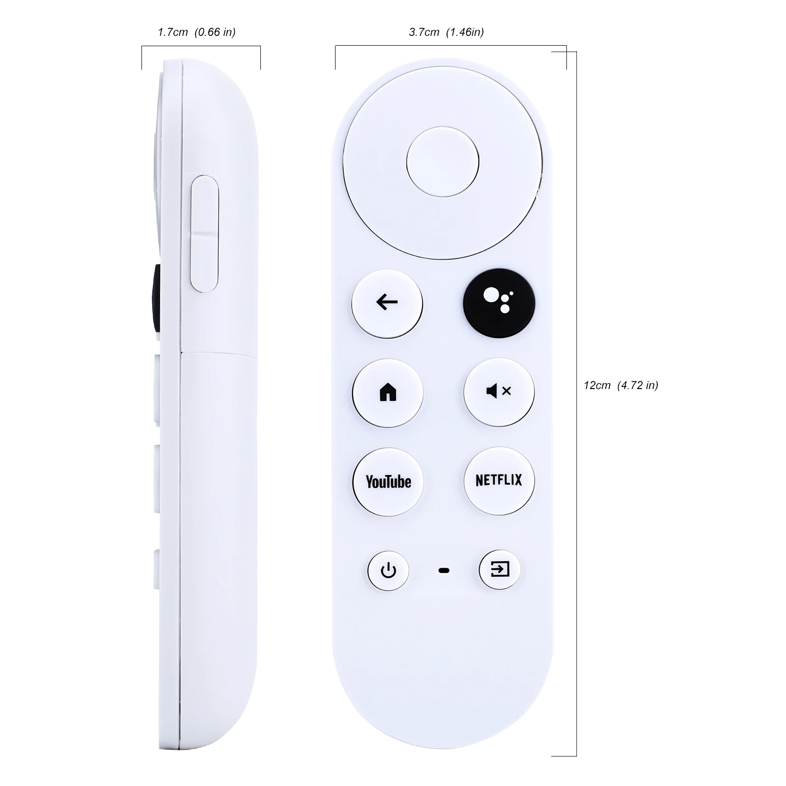Replacement Voice Remote Control for Google Chromecast TV Models G9N9N GA01409-US GA01920-US GA01919-US GA01923-US GA02463