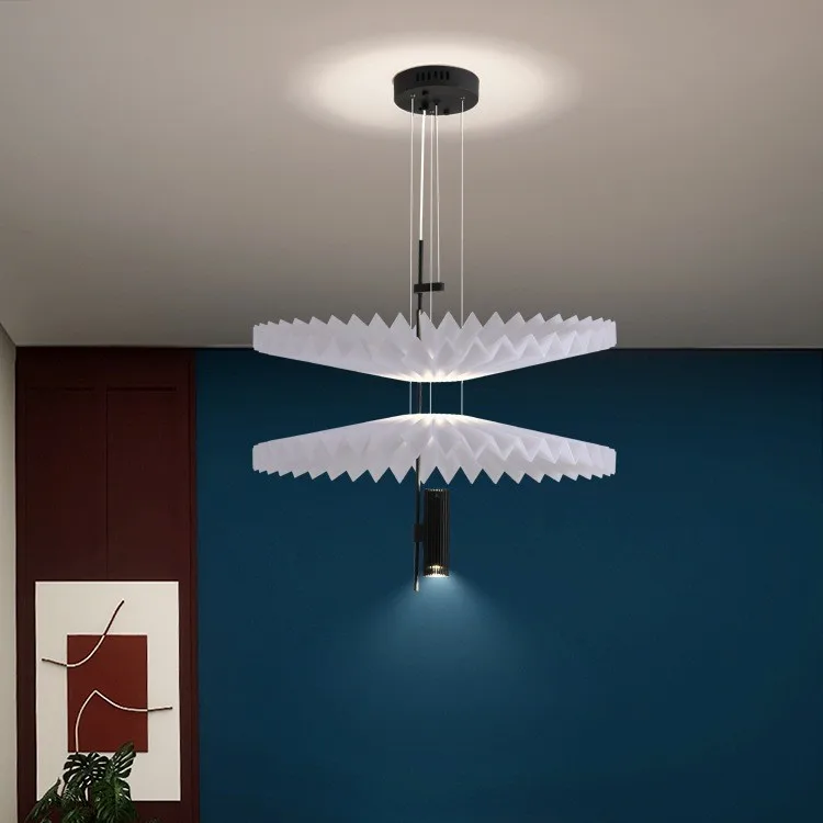 

Creative UFO Shaped Acrylic Pendant Light for Dining Room Bar Kitchen Bedroom Ceiling Lamp