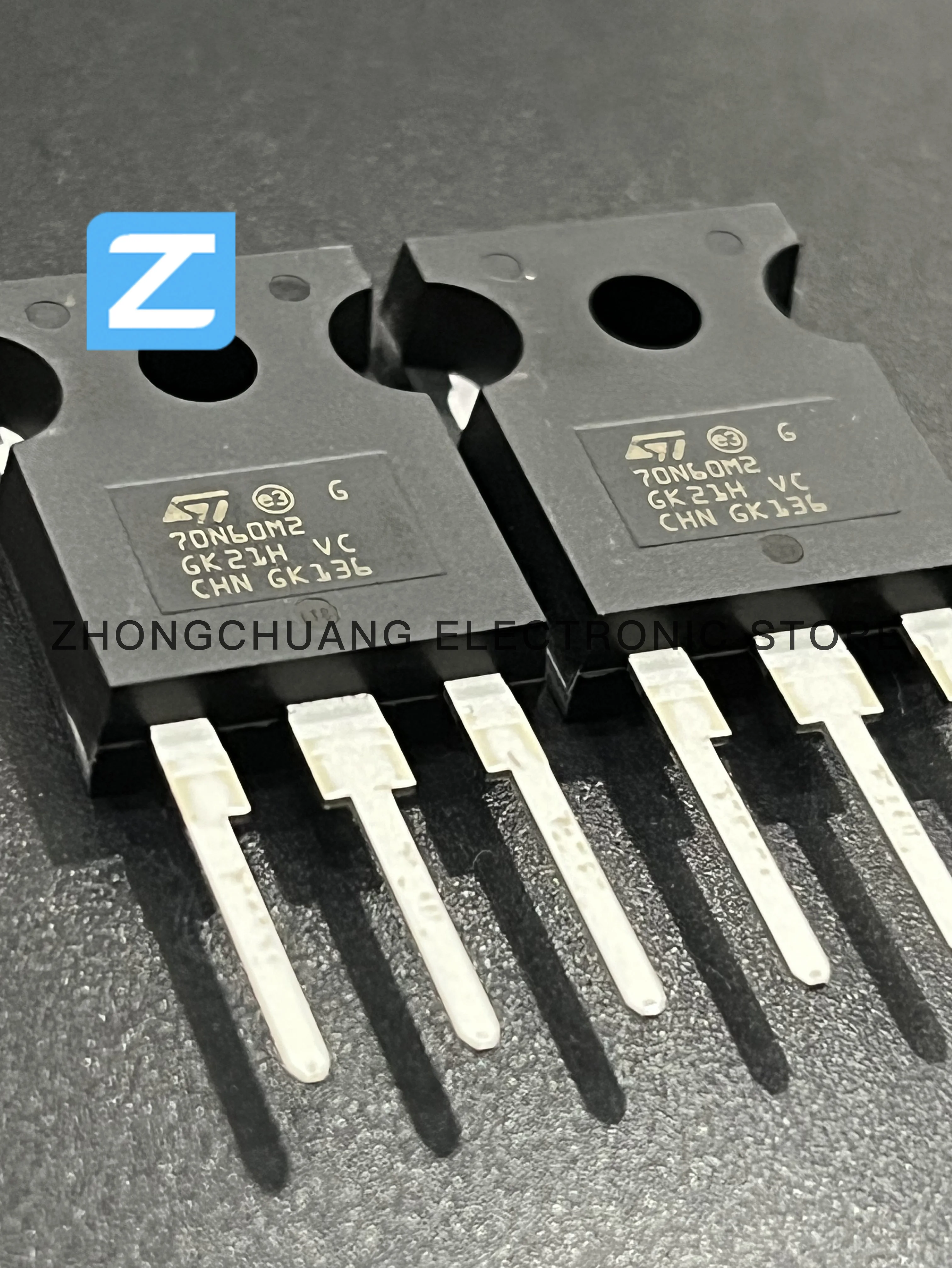 1-10PCS STW70N60M2 70N60M2 TO-247 600V 68A  MOSFET new original