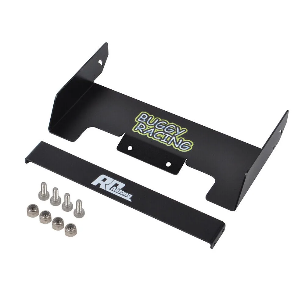 Alerón Trasero de Aleación de Aluminio 1/10 RC para Tamiya TT-02B DF-02 DT-02 Plasma Edge DT-03 Top Force Buggy Car