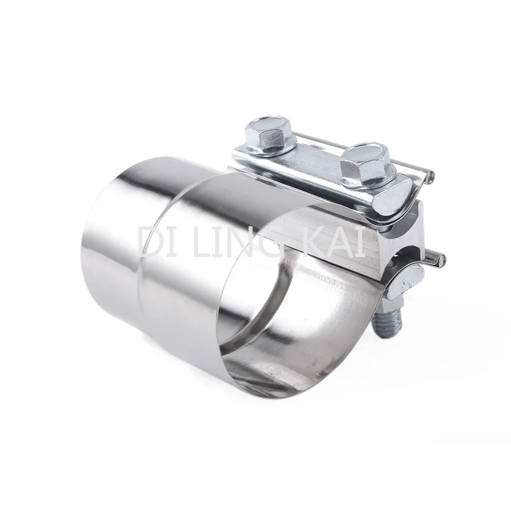 

Car Modified Stainless Steel Clamp Turbine Exhaust Pipe Variable Diameter Tail Throat Clamp 2.25 2.5 3 Inches